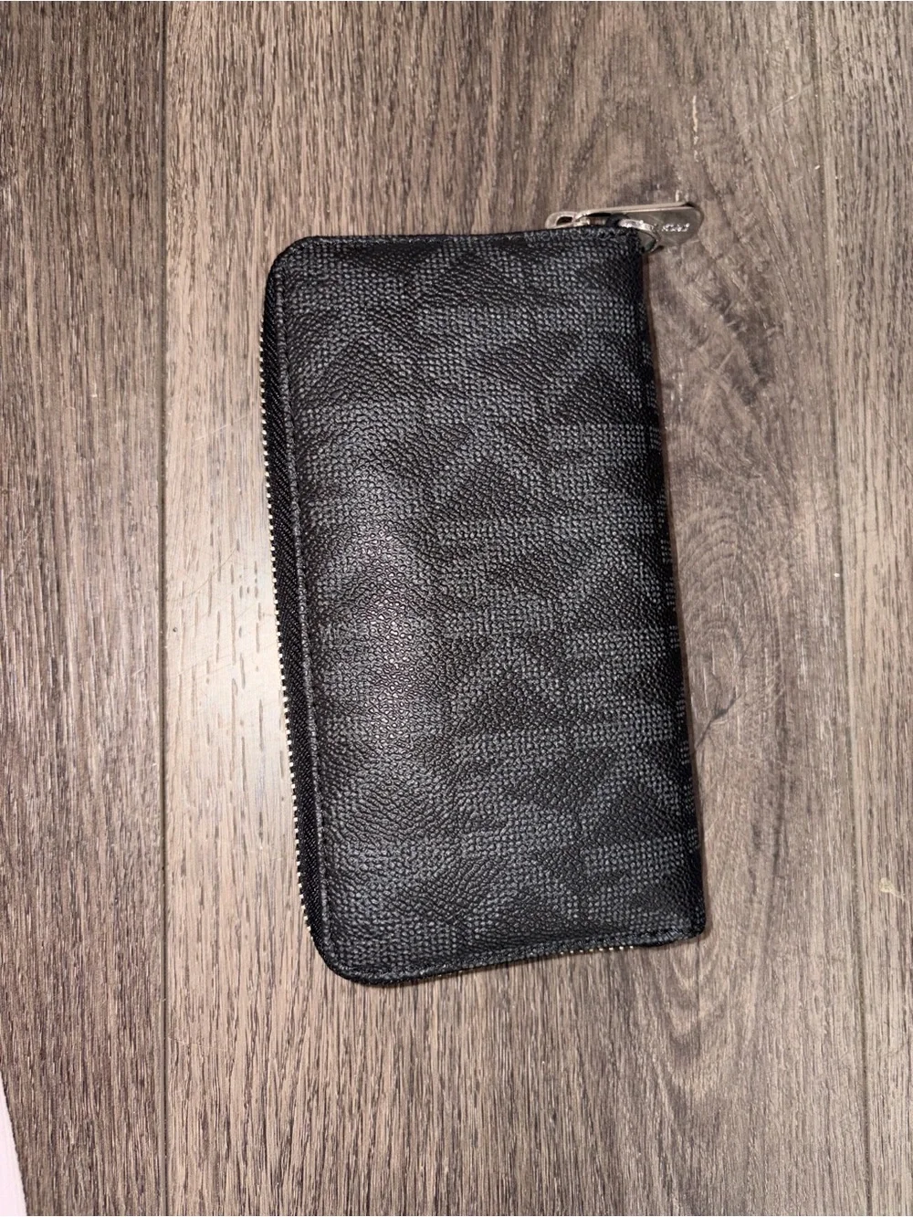 Michael Kors black pebbled